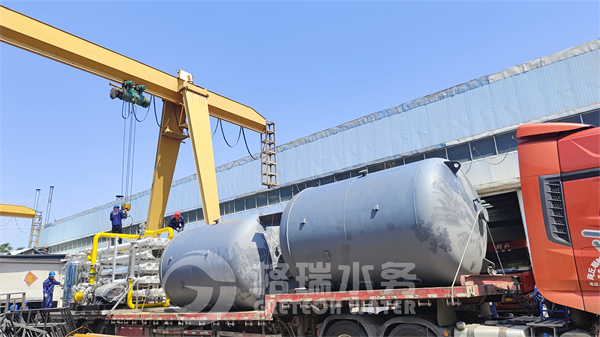 祝賀！廣西能源企業(yè)2*150T/H脫鹽水處理設(shè)備，五大車發(fā)貨！